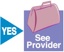 if yes, see provider
